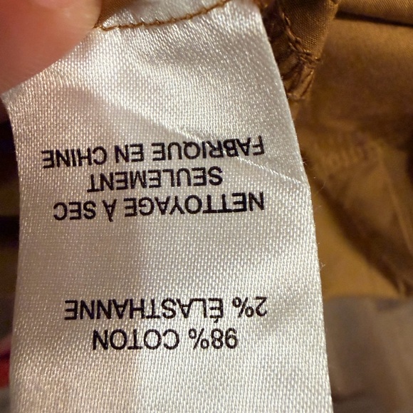 SEA Sienna Puff-Sleeve Stretch-Cotton Jumpsuit Tan Sz 4 - Picture 16 of 16